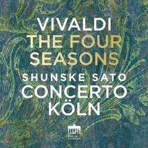 [LP] Shunske Sato / Concerto Koln 비발디: 사계 협주곡 RV156 RV169 - 사토 순스케 콘체르토 쾰른 [LP]