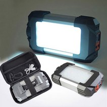 #플래닛 LED충전식 멀티랜턴 대용량배터리 캠핑 렌턴 작업등, BS-3500, 1개