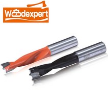 천공기 조절 두 플루트 목공 갱 드릴 비트 블라인드 홀 tct 드릴링 헤드 100mm, 10.0mm r, 100mm 길이
