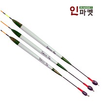 GREEN F 옥내림화이트 옥내림찌 민물찌 카본톱 발사찌, GREEN F 옥내림화이트 중