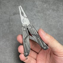 공구세트 Gerber Bear Grylls 컴팩트 EDC 멀티 툴 플라이어 톱니 모양의 포켓 나이프 병따개 필립스 스크루 드라이버 핀셋, 02 GRAY, 02 GRAY