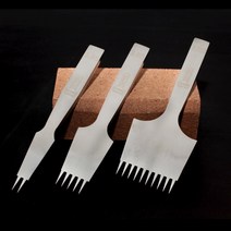 가죽공예 ONTON 고급사선치즐 3.85mm 2+5+10 SET