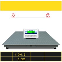저울 계량 정밀 무선 고정밀 플랫폼 바닥 무게 지상, 1.2x1.5m 무게 3톤, 1개, 상세 페이지 참고