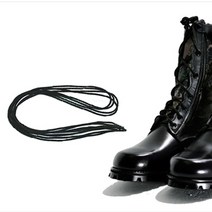 군대 군용 전투화끈 롱 신발 부츠끈