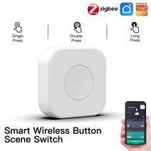 스마트 리모콘 투야 지그비 버튼 장면 멀티 무선 원격 지능형 홈 게이트웨이 필요, 1.Zigbee Scene Switch