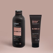 [닥터포헤어] 폴리젠 새치케어 블랙샴푸 대용량 500ml + 블랙 부스팅 트리트먼트 150ml 2종세트, 샴푸500mlx2+트리트먼트150ml