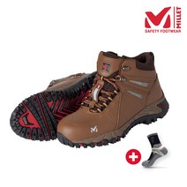 밀레 안전화 M-028 6인치 통풍 에어홀 논슬립 + V존 양말