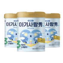 남양유업 아기사랑 수 750g 3단계 3캔