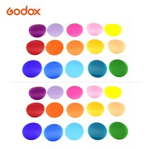 조명필터 조명용 컬러 종이 젤라틴 필터 Godox 사진 v-11c 키트 젤 godox, v-11c 컬러 필터