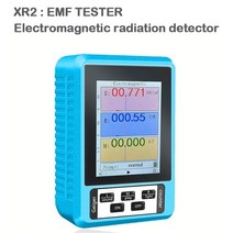 EMF측정기 XR1 가이거 계수기 핵 방사선 검출기 개인 선량계 엑스레이 베타 감마 LCD 테스터, 03 XR2 blue