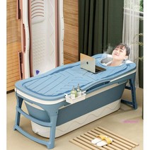 MMS_목욕탕 1인반신욕기 습식접이식욕조 이동식간이가정용 플라스틱 목욕통 1인용 프라스틱 스파 일인용 욕조통 접는 욕조기_mms, MMS_더바인 접이식 홈욕조(특대형)핑크