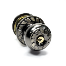 1000 블랙 골드 원형 열쇠형 방문손잡이, 1개, 1개