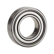 NTN Bearing 6001ZZ 싱글 로우 딥 그루브 레이디얼 볼 베어링 일반 클리어런스 스틸 케이지 12mm 보어 ID 28mm OD 8mm 너비 이중 차폐 USA 미국