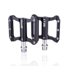 퀵 릴리스 자전거 페달 초경량 자전거 사이클 페달 MTB 페달 베어링, 검은색