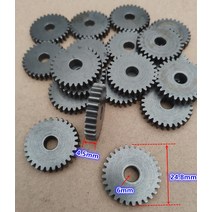 직경 25mm 0.8M 29T 메탈 기어 톱니 ~, 01 29 Teeth_01 6mm