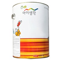 삼화페인트 극무광 도료 아이생각 데코텍스vp 4L 수성페인트 목재 벽지 콘크리트 베란다, 화이트/크림 0001A