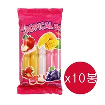 오키오 아이스바 트로피칼바 450ml x 10봉(100개), 10세트, 450mlx10개