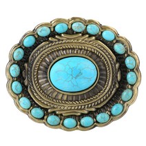 남성 서부 카우보이 카우걸 벨트 버클 인도 타원형 버클 벨트 액세서리