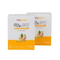 이노큐민 2박스 60포 강황 커큐민 수용성 분말스틱 나노기술 고흡수율 영양제, 2개