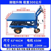 전동 리프트 고소 작업차 공장 이동식 구르마 사다리차 승강 업소용 적재, 풋리프트46 83CM적재300kg, 1개