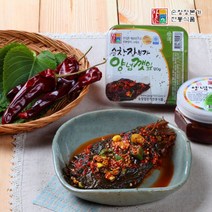 순창장본가 강순옥 명인 양념깻잎장아찌, 120g, 1개