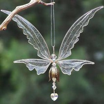 천장 인테리어 벽장식 데코 꾸미기 crystal Guardian angel wing, 나는 29cm