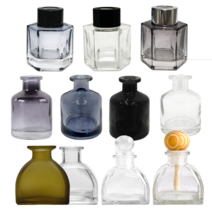 차량용 디퓨저 용기 향수 방향제 자동차 미니 공병, 유리볼+공병 50ml