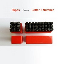 불박기 각인기 날인기 스탬프 가죽공예 36pcs 가죽 알파벳 번호 DIY 금속 벨트 도구에 대 한 철강 편지 펀치 키트를 누르면, 6mm 2