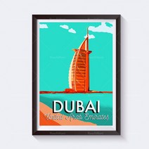 인테리어 diy장식 Taiwan Caribbean Enos Aires Krakow Poland Queenstown New Zend Barbados Dubai, 03 3_10 60X90CM No Frame