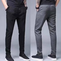 남성용 쿨링 긴바지 린넨 슬랙스 마바지 출근바지