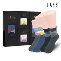 닥스(양말) [닥스양말] 남여혼합 4족 선물세트 중목아가일 20830
