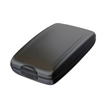 수제 가죽카드지갑 남성 여성용 학생용 지갑 케이스 지갑 보호 홀더 명함 RFID 금속 신용 차단 알루미늄 1P