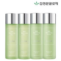 [김정문알로에] 큐어 카밍 토너 2개+카밍 에멀젼 2개, 단품없음