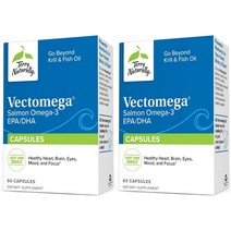 테리내추럴리 벡토메가 오메가쓰리 인지질 필수지방산 60정 2개