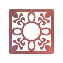 셀프 가벽 설치 저 비용 공간분리 가림막 주방 파티션 레트로 나무 걸이식 방 칸막이 장식 패널 스크린 현대 거실 침실 레스토랑 장식1 개, 29x29cmx1pcs, 18 E2