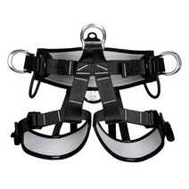 XINDA 전문 암벽 등반 하네스 전신 안티 가을 이동식 기어 고도 보호 장비 3 피스, 2