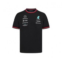 Mercedes-AMG Petronas Mercedes AMG Formula One Team - 공식 포뮬러 1 상품 2022 팀 티셔츠 블랙.