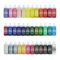 종이나라 비비드 아크릴컬러 36색 낱색 220ml 1개입, 레몬 옐로우