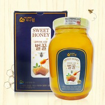 강원양봉 허니쉼 사양벌꿀 2.4kg(PET), 1박스