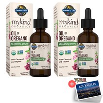 Garden of Life oregano oil 가든오브라이프 천연 유기농 오레가노 오일 시즈널 드롭 30ml 2개 +기프트