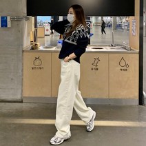 더옷장 셀렉데이 배기와이드팬츠(피치기모)