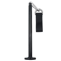 Luwint 디럭스 삼두근 로프 케이블 부착물 68.6cm(27인치) 길이의 튼튼한 코팅 풀다운 기계 홈 체육관 풀리용 피트니스 운동 핸들 (그립 2개), 1 Loading Pin