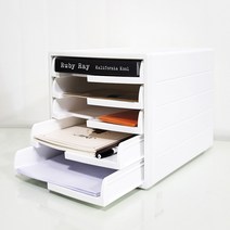 유니크 5단 오픈서류함 모음 화이트 그레이 서류 정리함문서보관함파일꽂이 오픈형서류함 서류함