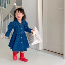 아이아이 마린데님원피스