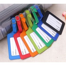 마켓모든 수화물 캐리어 가죽 이름 네임 태그 명찰 여행가방