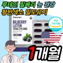 눈 에 좋은 노화 피로 개선 루테인 루태인 류테인 류태인 뉴테인 뉴태인 지아잔틴 자아잔틴 아스타 이스타 잔틴 황반변성 레티놀 레티날 비타민a 캡슐 온가족 남성 여성 건강 기능 식품, 1개월