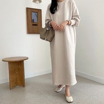 걸스데일리 뮤즈 12 나그랑 맨투맨 롱 원피스
