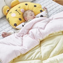 [보니타베베] 코다 블린 유아 3종 B세트 50oz (조이차일드베개+이불S+패드S), 베개:루나_new부엉이 / 이불패드:핑크