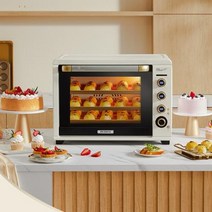 업소용오븐 데크 제과제빵 피자 전기 생선구이 베이킹 오븐 대용량 50 가정용 상업용 다기능 발효 3 레이어 2050, PE6855+50L+미국