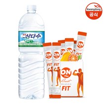 제주 삼다수 2L x 24pet + 광동 온더핏 부스트 10포 [분리배송], 단품